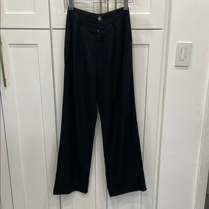 Rails Jess Wide-Leg Black Pants